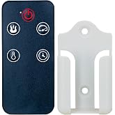 Replacement Remote Control for Allen+Roth Electric Fireplace Heater 2315FM-23-931,with Wall Mounting Bracket