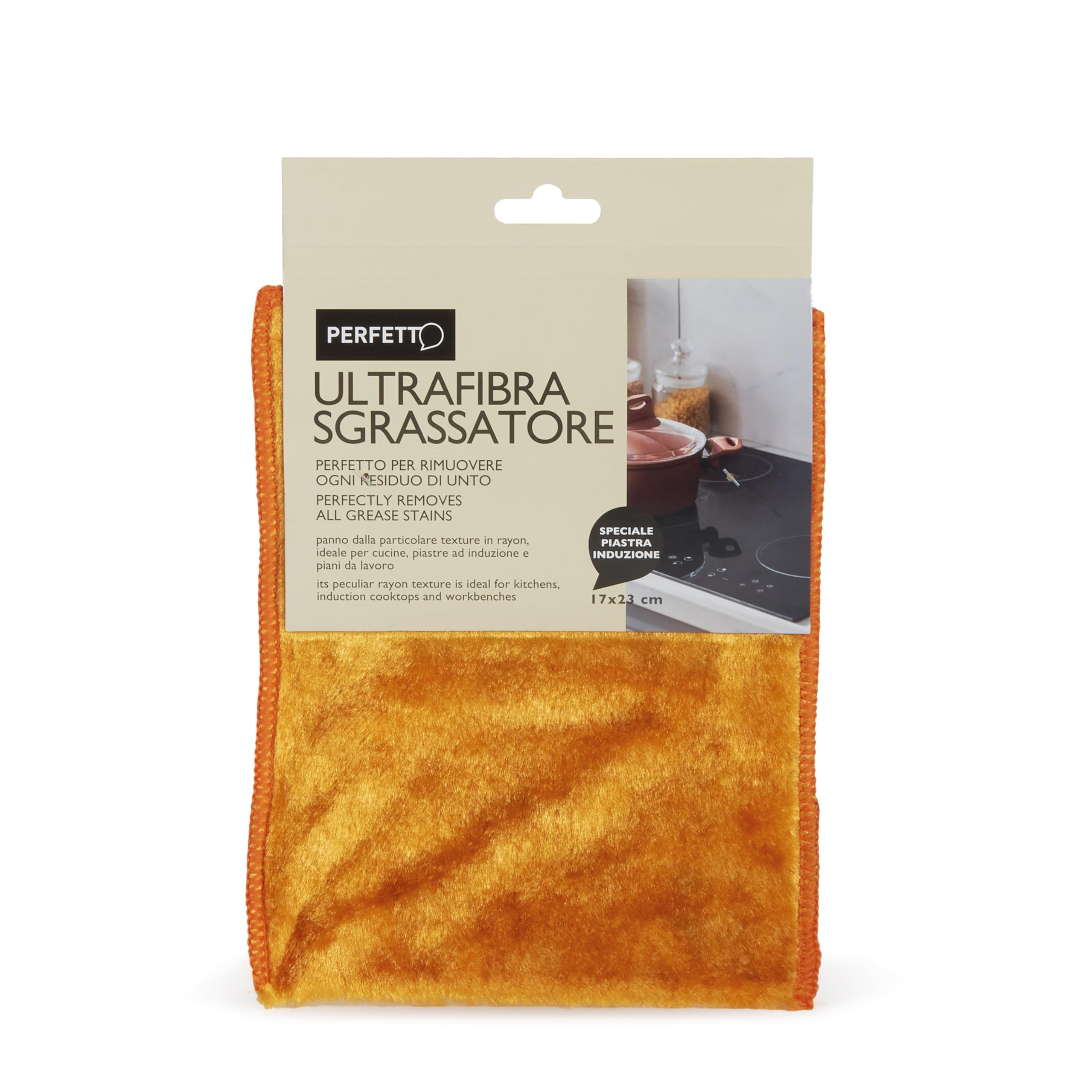 Perfetto Rayon Cloth Ultrafibra Degreaser Dimension- 17 x 23 Cm.
