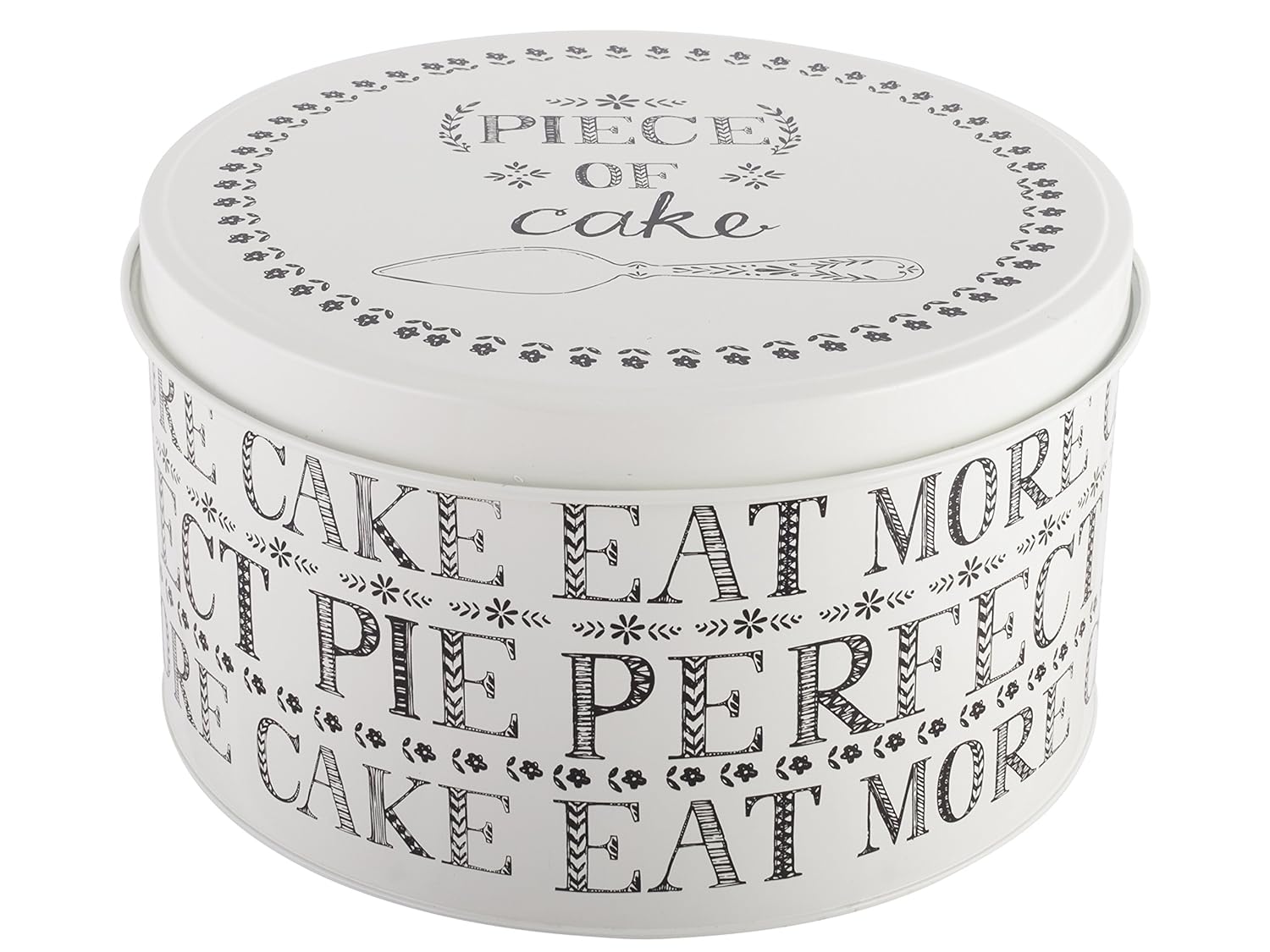 "Stir It Up" Deep Cake Storage Tin by Creative Tops, 25 cm (9¾