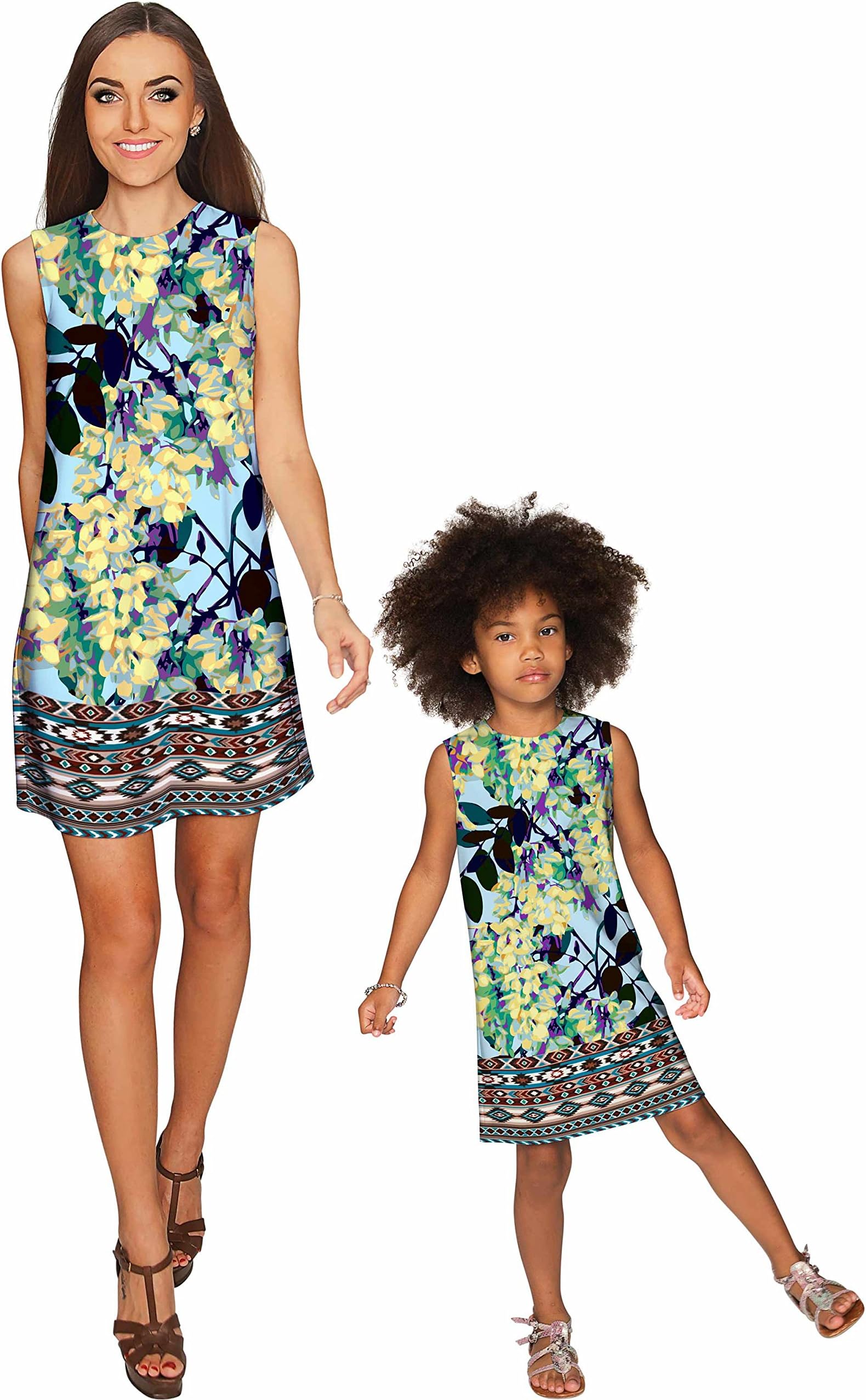 PineappleClothing Mother Daughter Dresses Matching Family Outfits for Mommy & Me