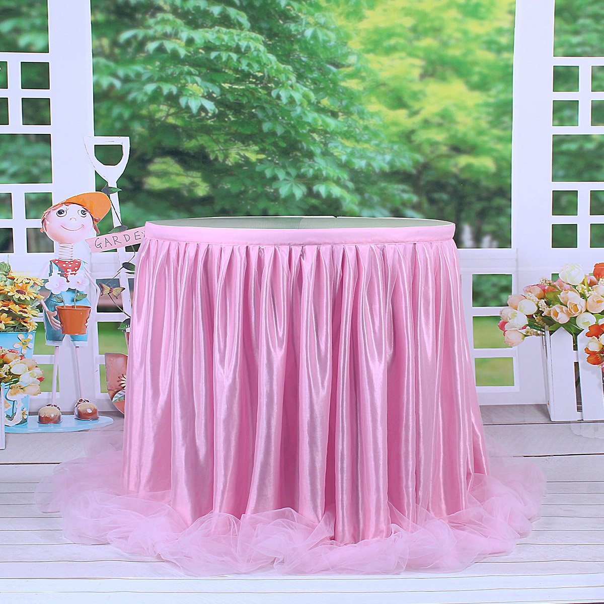 Rotolo Di Tulle Per Decorazioni 15,2 Cm X 100 M – Tessuto A Rete Morbido Per Gonne, Fai Da Te, Feste, Matrimoni E Baby Shower (Blu Acqua)
