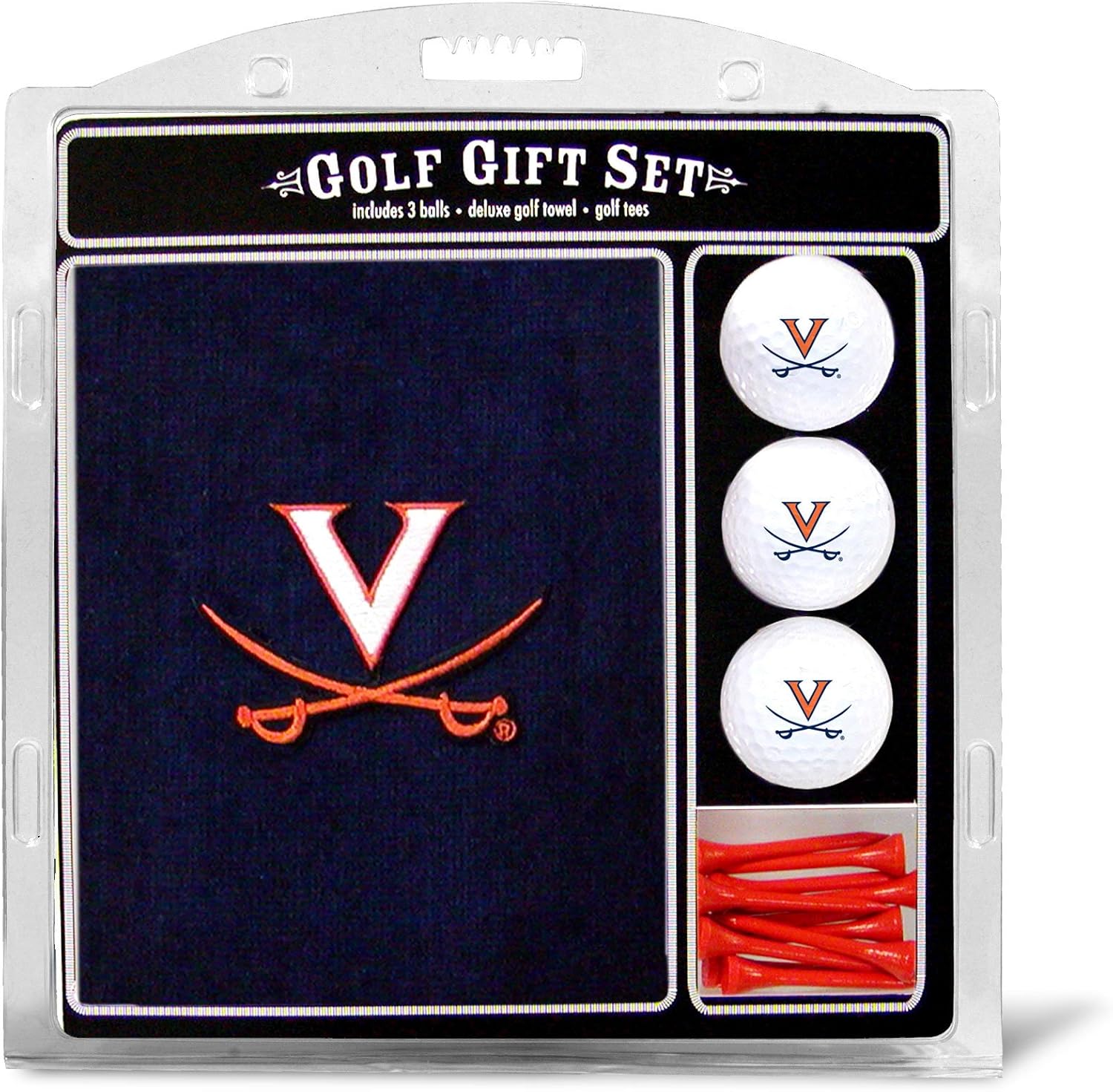 Team Golf NCAA Washington State Cougars Gift Set Embroidered Golf Towel, 3 Golf Balls, and 14 Golf Tees 2-3/4" Regulation, Tri-Fold Towel 16" x 22" & 100% Cotton : Sports Fan Golf Towels : Sports & Outdoors