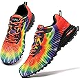 Kricely Men's Trail Running Shoes Fashion Walking Hiking Sneakers for Men Tennis Cross Training Shoe Outdoor Snearker Mens Casual Workout Footwear