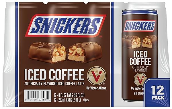 SNICKERS ICED COFFEE LATTE (8 FL. OZ, 12 PK.)