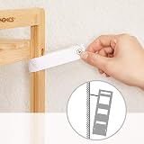SONGMICS 5-Tier Bamboo Storage Rack 31.5 x 45 x 142 cm Natural BCB075N01 view 8