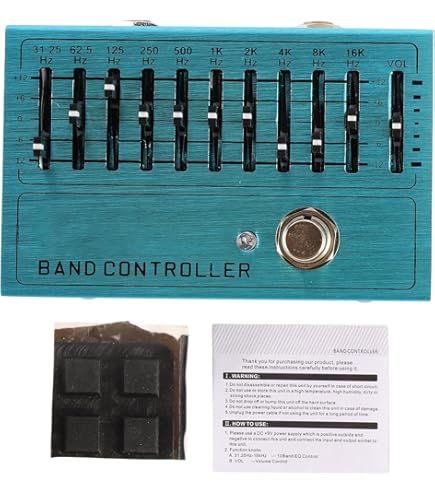 Amazon.com: EQ Pedal 10 Band Equalizer Ten Band EQ Guitar