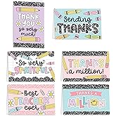 Hadley Designs Teacher Thank You Cards with Envelopes -24 Teacher Appreciation Cards Bulk, Cute Thank You Notes from Students, Teacher's Day End of School Year Christmas & Valentines Card for Teachers