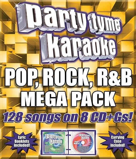 Party Tyme Karaoke Party Tyme Karaoke Pop Rock R B Mega Pack
