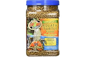 Zoo Med Natural Aquatic Turtle Food, Growth Formula Pellets, 850 gm