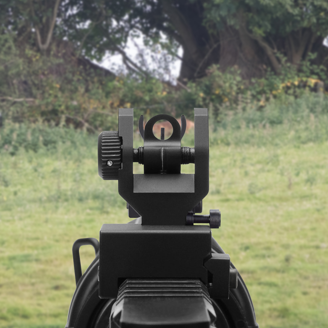 Marmot Flip Up Iron Sights A2 Front Sight & Rear Sight for Gun Rifle