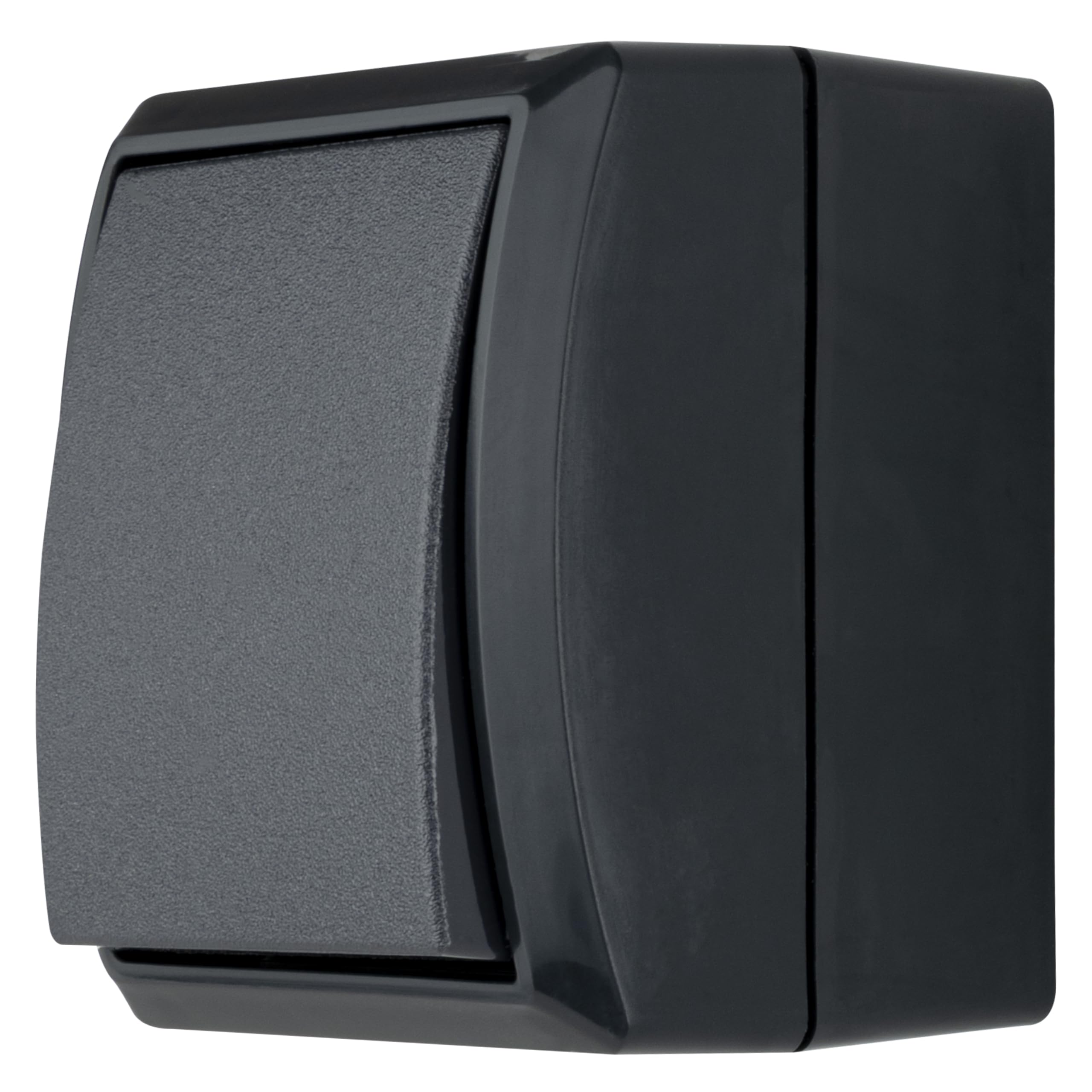 REV 0007301900 Surface Mounted Switch IP44 Black — image 1