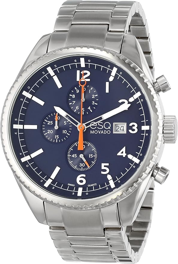 ESQ Movado Men's 07301429 esq Catalyst tm Blue Dial Chronograph Watch