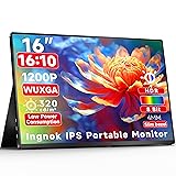 Ingnok 16inch Portable Monitor, Travel Monitor for