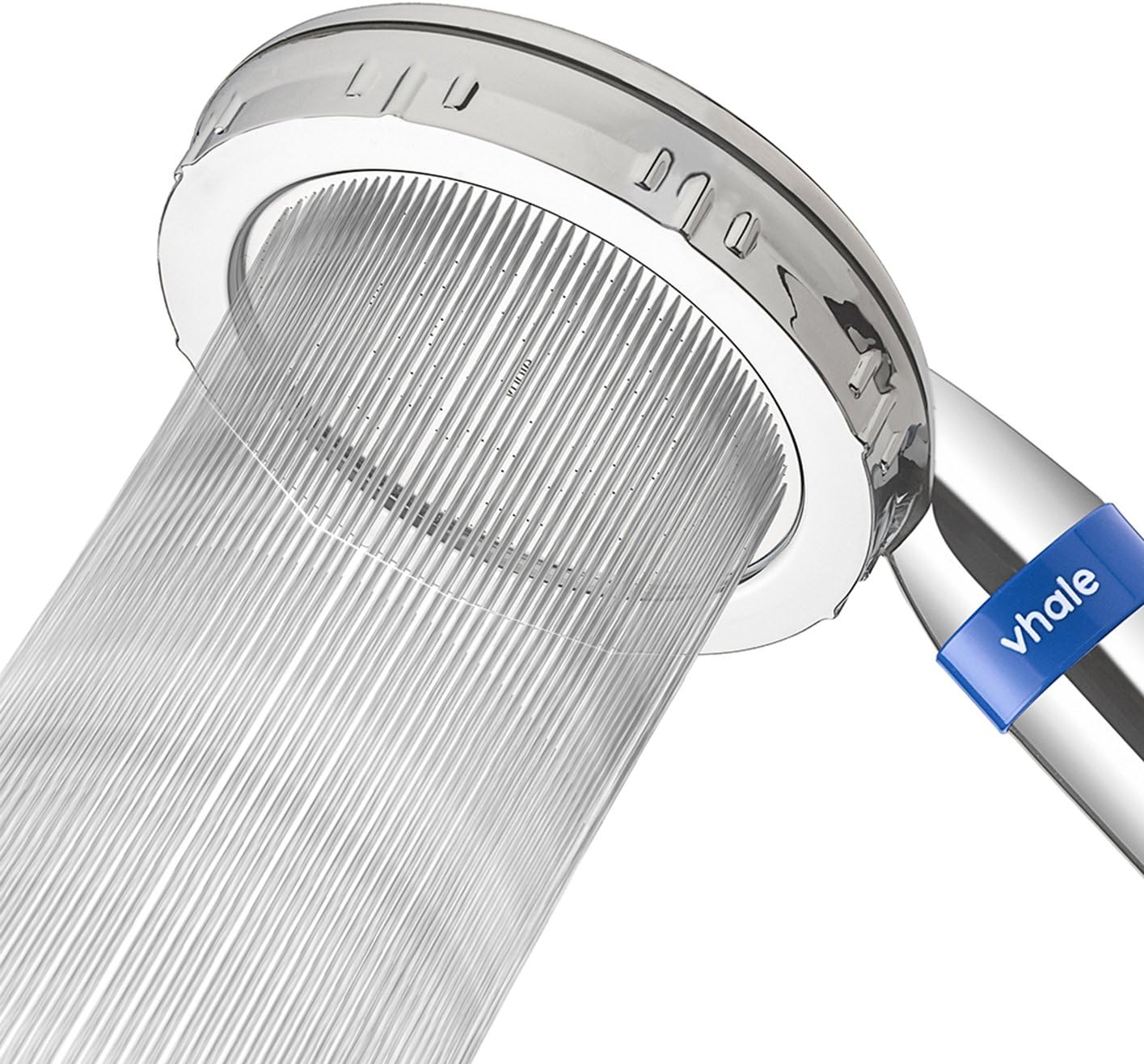 Vhale 4.5'' Round High Pressure Ionic Filtered Handheld Shower Head