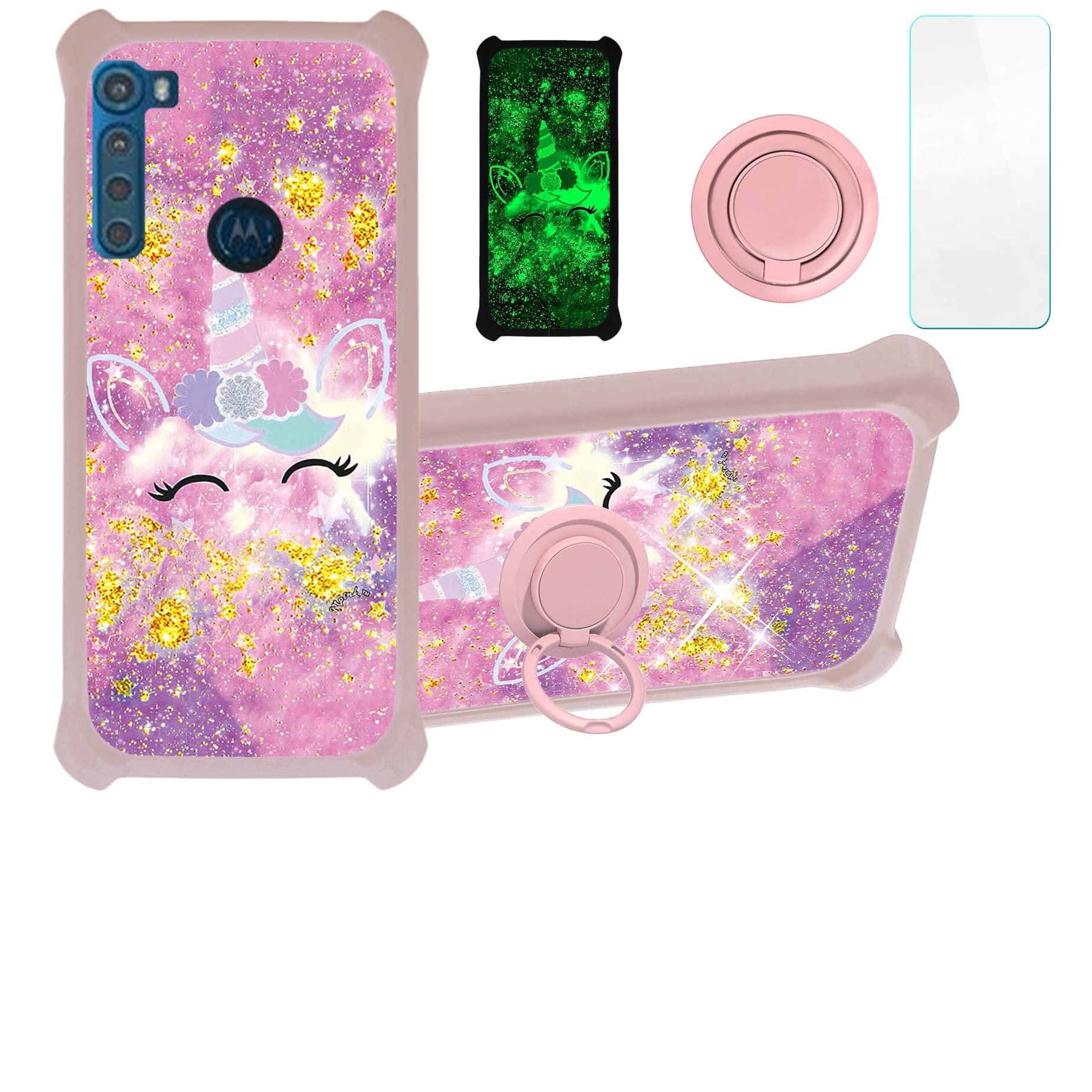 Case for Moto One Fusion Plus Case Compatible with