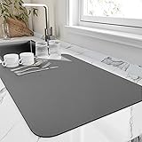 HotLive Dish Drying Mat for Kitchen Counter, Heat