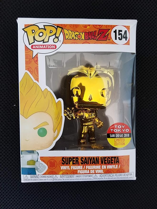 super saiyan vegeta blue chrome pop