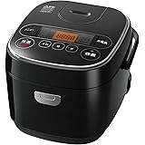 【Amazon.co.jp限定】 アイリスオーヤマ 炊飯器 マイコン式 5.5合 極厚火釜 銅コート 銘柄炊き分け機能付き ブラック RC-MA50AZ-B