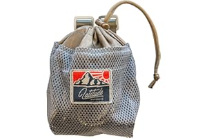 Latitude Outdoors Compact Classic Dump Pouch with Drawstring Closure