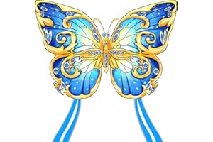 Xida Kite for Kids Easy to Fly, Butterfly Kites for Adults,Beginner Kite for Kids Ages 4-8,Large Butterfly Kite with 300ft Handle,Perfect for Beach Trip