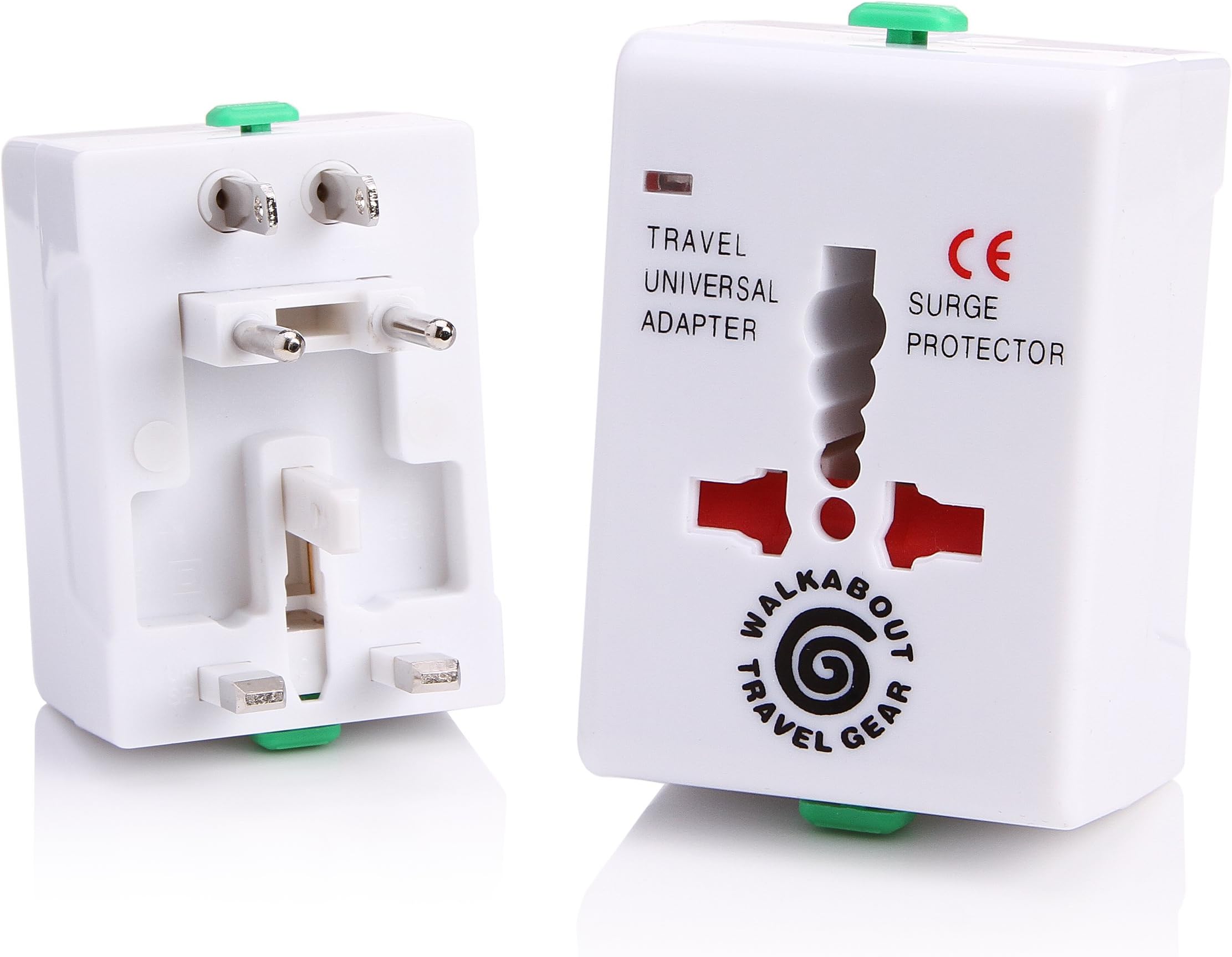 Walkabout Travel Gear All-in-one Travel Adapter Plug with Surge Protector and USB