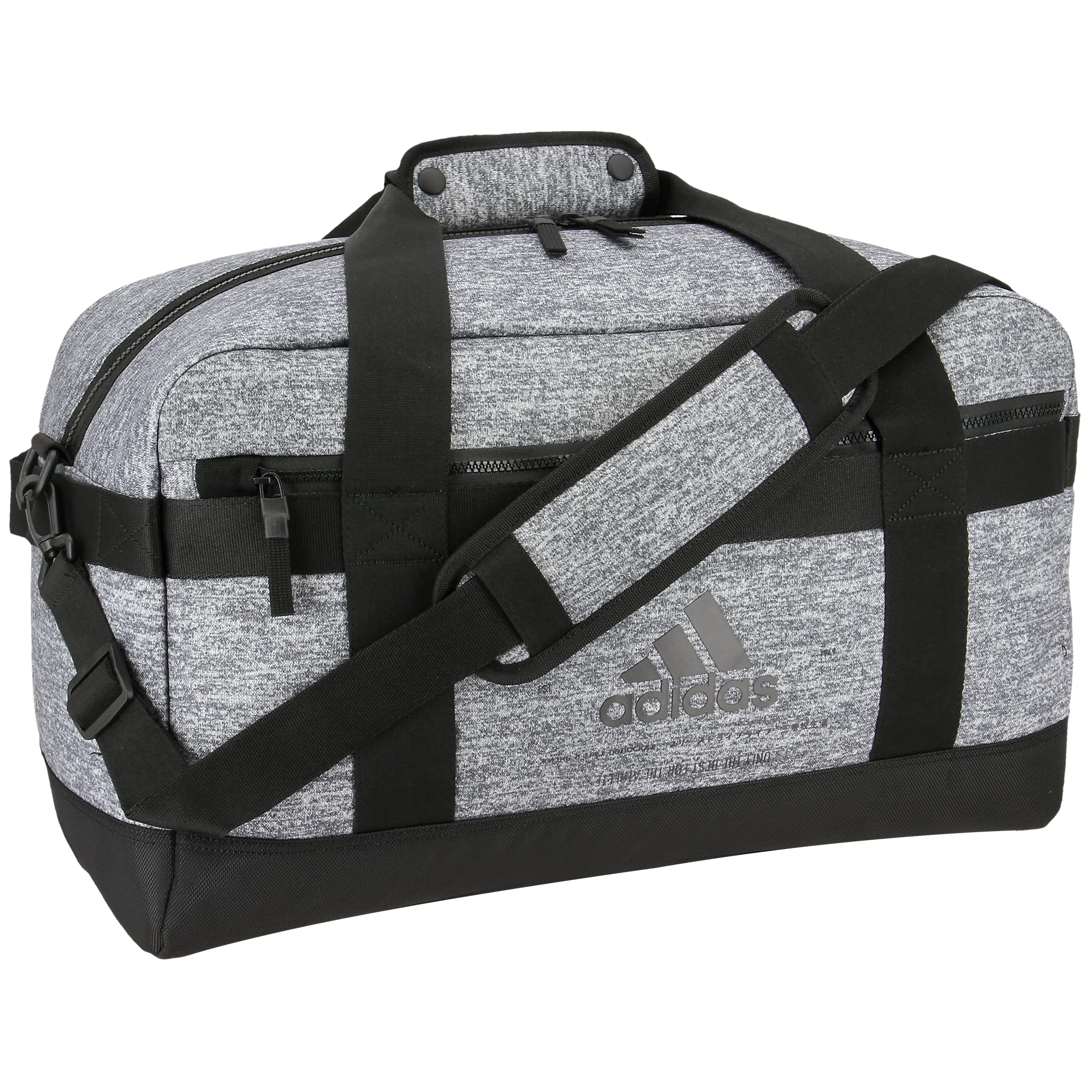 adidas Amplifier II Duffel, Jersey Onix Grey/Black, One Size, Jersey Onix Grey/Black, One Size, Amplifier Ii Duffel
