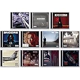 Eminem Complete " Discography Collection: The Slim Shady The Marshall Mathers / The Eminem Show / Encore / Relapse / Recovery / The Marshall Mathers 2 / Revival / Kamikaze / Music To be Murdered By / The Death Of Slim Shady Coup De Grace