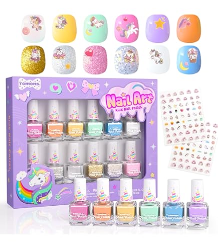 Amazon.com: Fashion Angels Unicorn Magic Nail Kit with Nail Polish