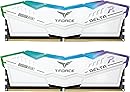 TEAMGROUP T-Force Delta RGB DDR5 Ram 32GB (2x16GB) 6000MHz PC5-48000 CL30 Intel XMP 3.0 & AMD Expo Compatible Desktop Memory 