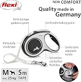 flexi Comfort M Tape 5 m Black Retractable Dog Leash up to 25 kg view 3