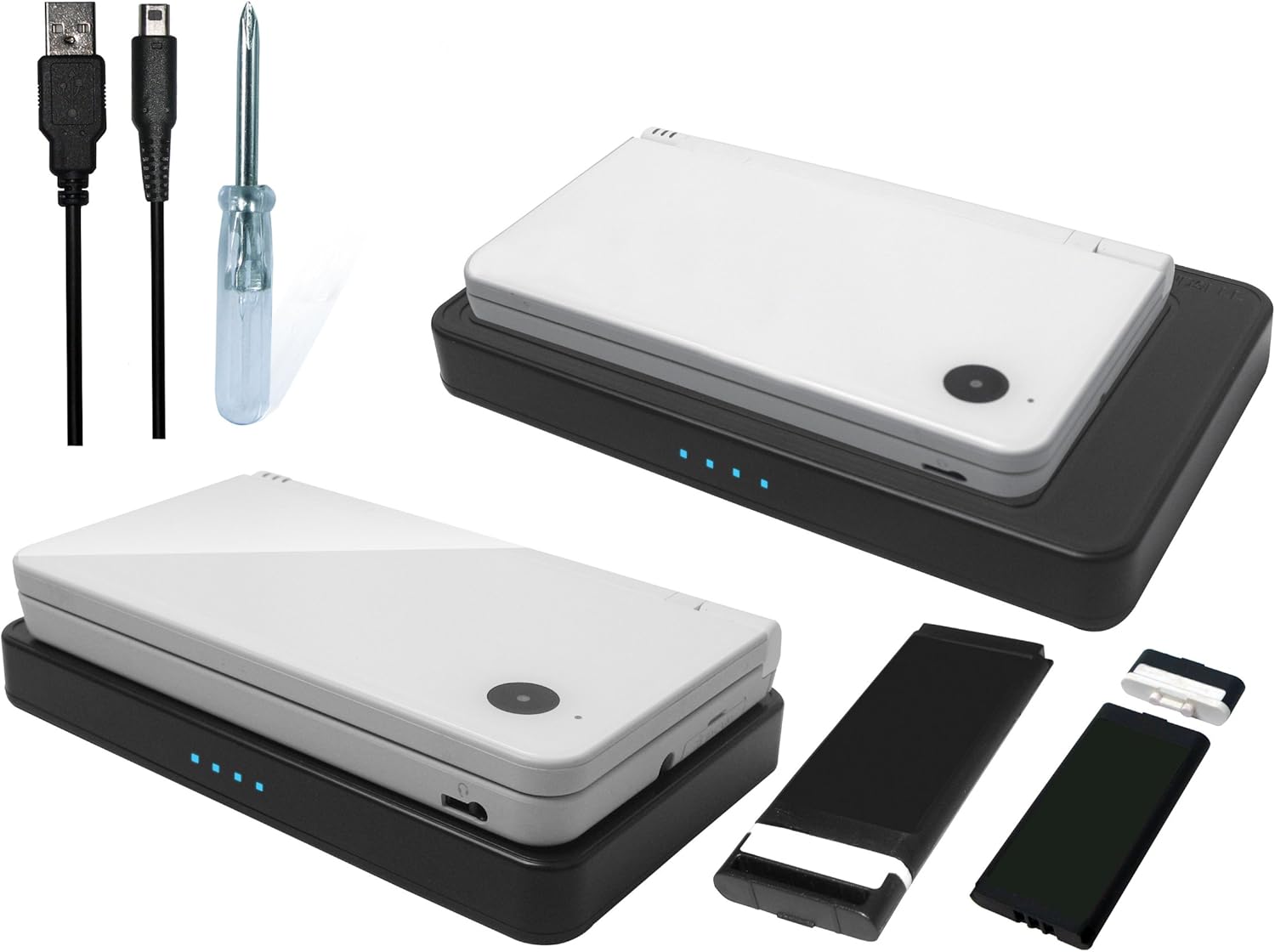 CTA DSi / DSi XL Induction Charging Pad with Rechargeable Battery