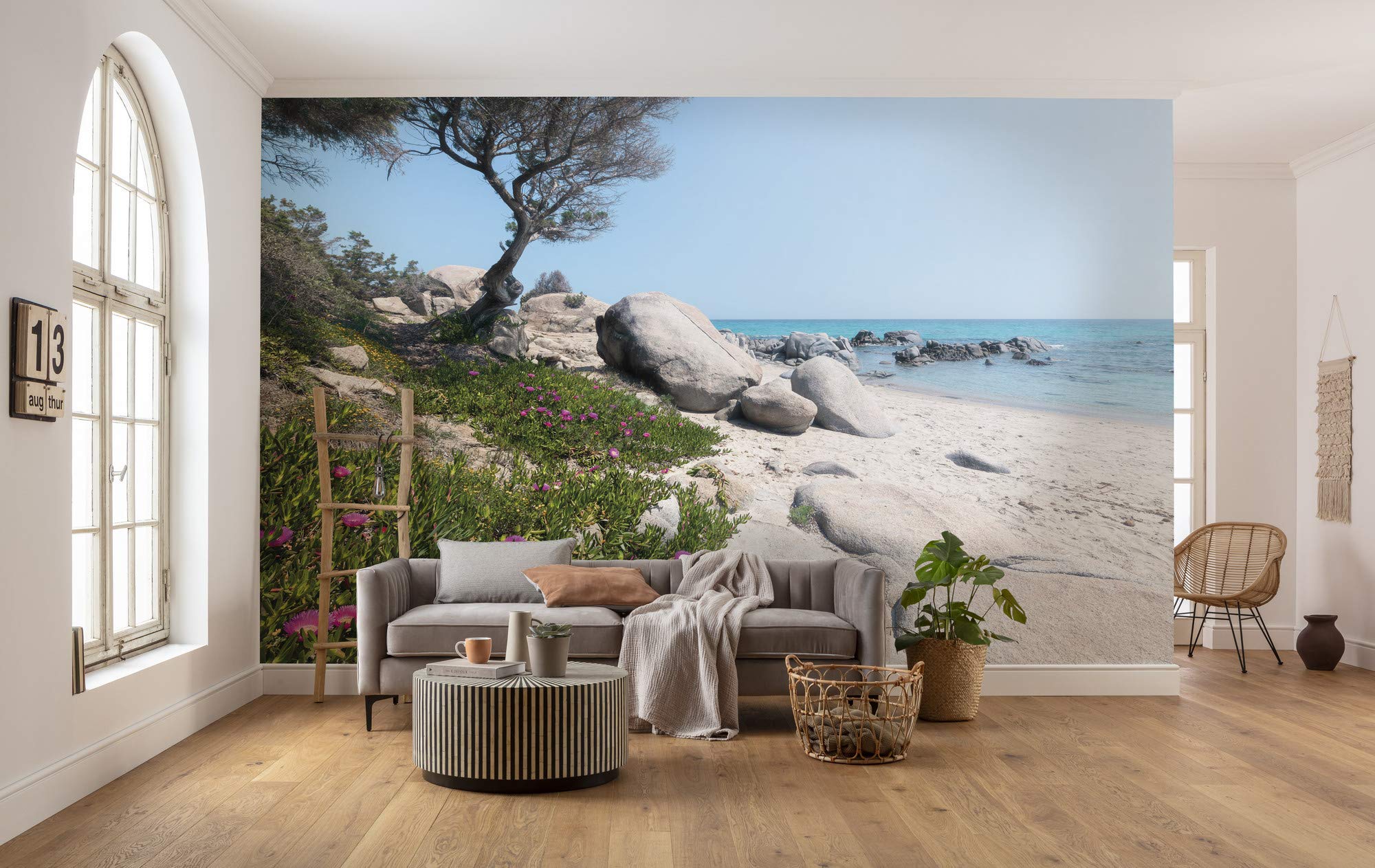 Komar SHX9-056 Non-Woven Photo Wallpaper Mediterranean Dreams XXL Decoration Nature Landscape Bedroom Living Room Office Hallway Size 450 x 280 cm (Width x Height) Multi-Coloured