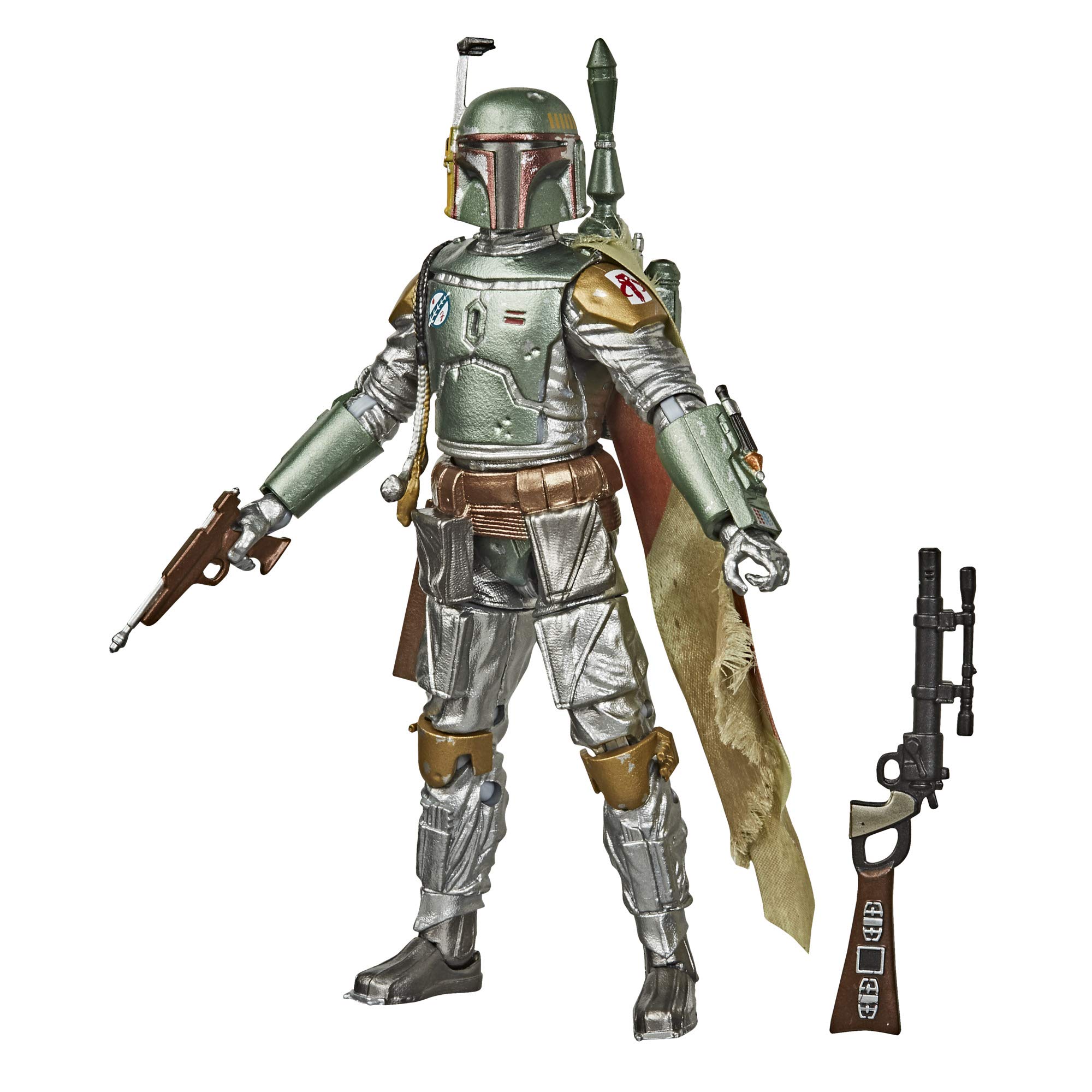 Star Wars The Black Series Carbonized Collection Boba Fett Toy Figure