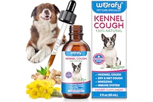 Kennel Cough 60ml, Dog Cough Treatment, for Dry & Wet Cough, Wheezing, Helps Support The Immune System