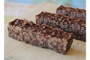 CASTILLO DE JIJONA Turron de Chocolate Crujiente con Avellanas | Crunchy Chocolate & Hazelnut Turron | Imported from Jijona Spain (Turron de Chocolate Crujiente