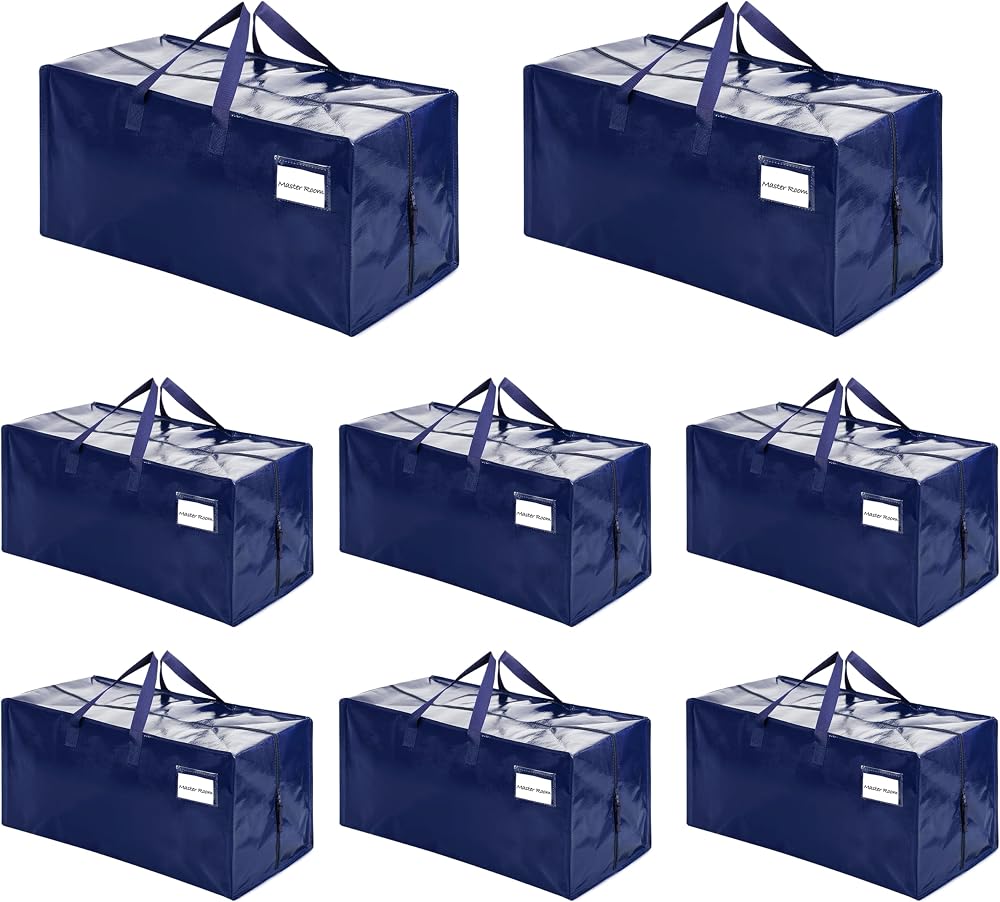 VENO Heavy-Duty Extra Large Moving Bag Storage Tote Backpack 87L 22.7kg