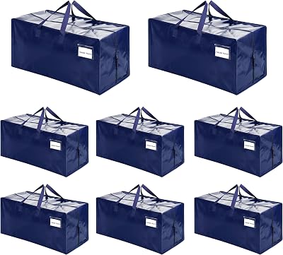VENO Heavy-Duty Extra Large Moving Bag Storage Tote Backpack 87L 22.7kg