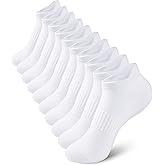 Somaibo 10 Pairs Kids Socks for Boys Girls Low Cut Athletic Ankle Socks Half Cushioned Crew Cotton No Show Socks