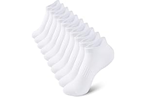 Somaibo 10 Pairs Kids Socks for Boys Girls Low Cut Athletic Ankle Socks Half Cushioned Crew Cotton No Show Socks