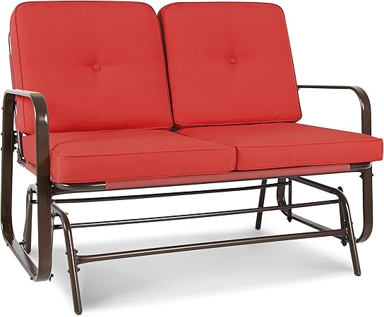 Amazon Com Best Choice Products 2 Person Outdoor Patio Glider