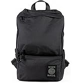 DIME BAGS Lockable Sling Backpack with Odor Sealing Carbon Lining, Scent & Spill Proof Crossbody Bag with 3-Digit Combo Lock, Water-Resistant Exterior, Adjustable Strap & Hidden Pocket (Black)