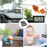 Thlevel Digital Reptile Thermometer Fridge Temperature Probe 4 Pack Black view 7