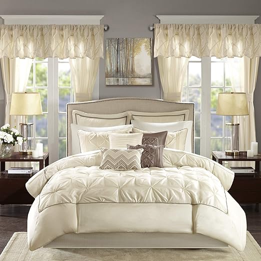 Madison Park Essentials Joella King Size Bed Comforter Set Room in A
