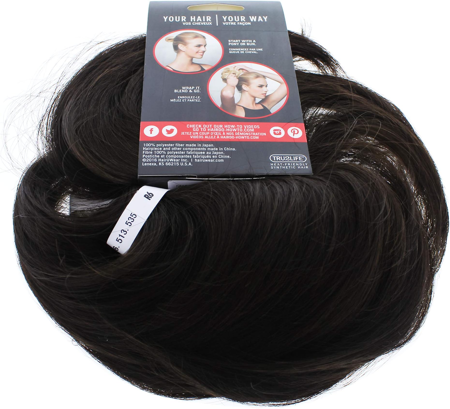 HairDoStyle-a-Do and Mini-Do Duo Pack, R6 Dark Chocolate