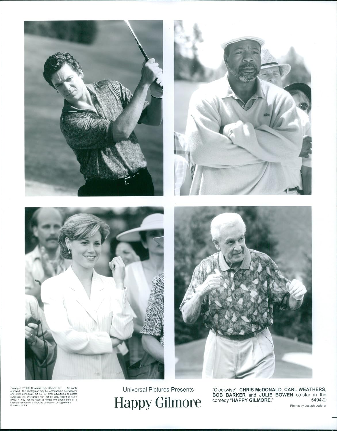 Amazon.com: Vintage photo of Stills from the film Happy Gilmore with