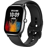 Amazfit GTS 4 Mini Smart Watch Unisex, Alexa GPS, Fitness Tracker w/ 120+ Sport Modes, 15-Day Battery Life, Heart Rate Blood Oxygen Monitor, Android Phone iPhone Compatible-Black (Renewed)