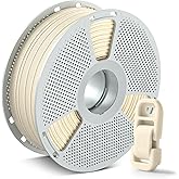 SUNLU Easy PA Filament 1.75mm 1KG, Nylon 6+66 3D Printer Filament, Polyamide Nylon Filament, Strong and Durable, Warp-Free Printing, PC Spool, Fit Most FDM Printer, 1KG Spool(2.2lbs), Natura White