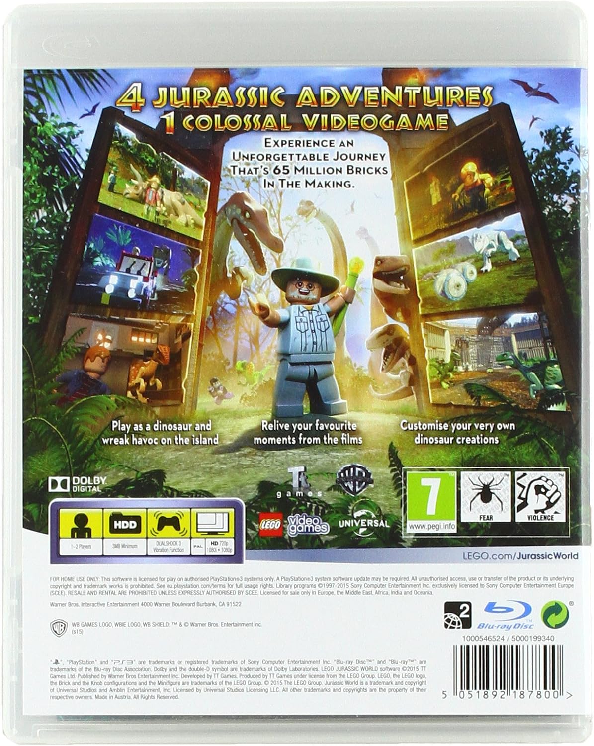 LEGO Jurassic World (PS3) - Image 3