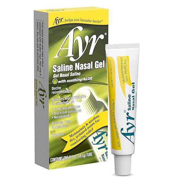 AYR SALINE NASAL GEL, WITH SOOTHING ALOE, 0.5...