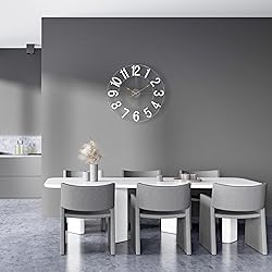 Sorbus Large Wall Clock for Living Room Decor